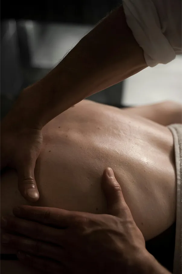 Picture of someone getting a massage